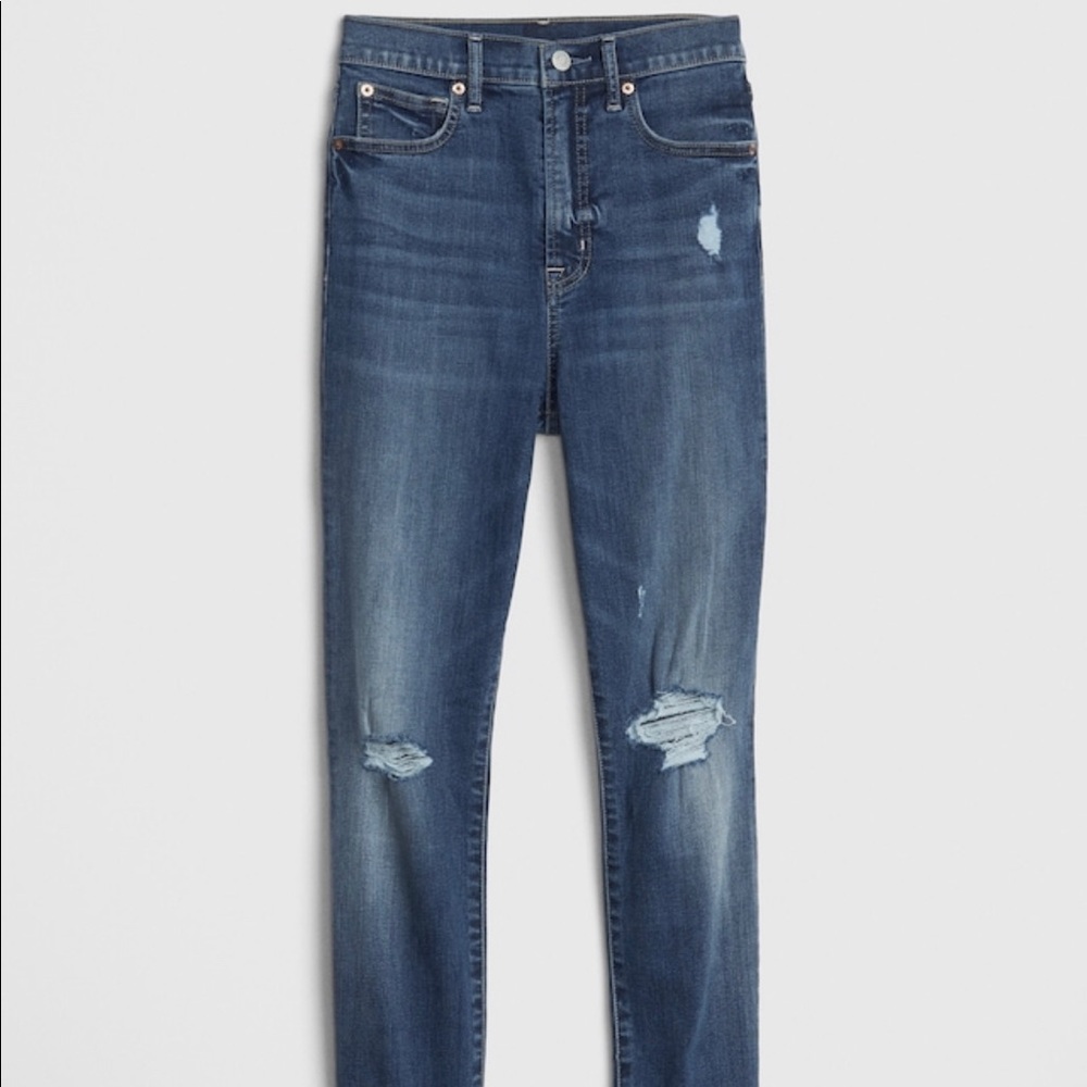 Gap Destroyed Skinny Jeans